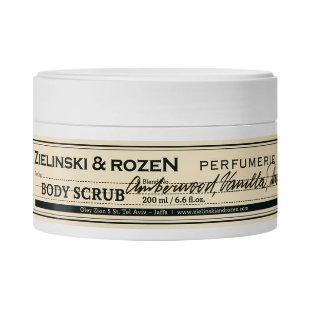 Zielinski & Rozen Body Scrub Amberwood, Vanilla, Davana