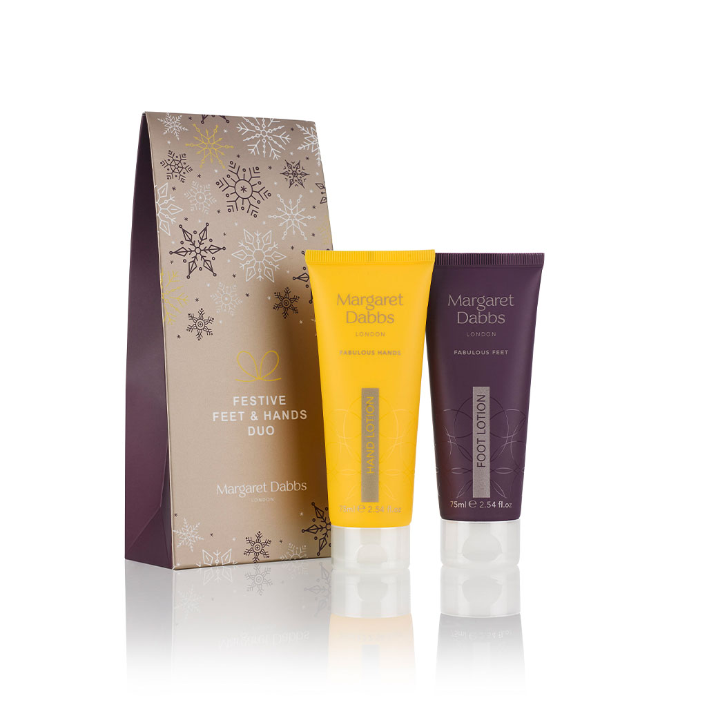 Margaret Dabbs Festive Feet & Hands Lotion Duo